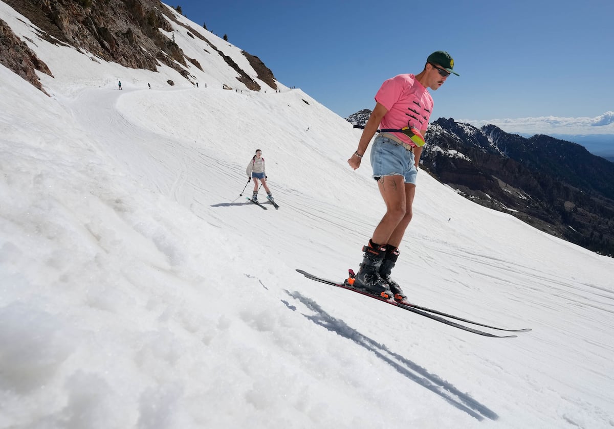 Snowbird closes out Utah's 2024-25 ski season on Memorial Day