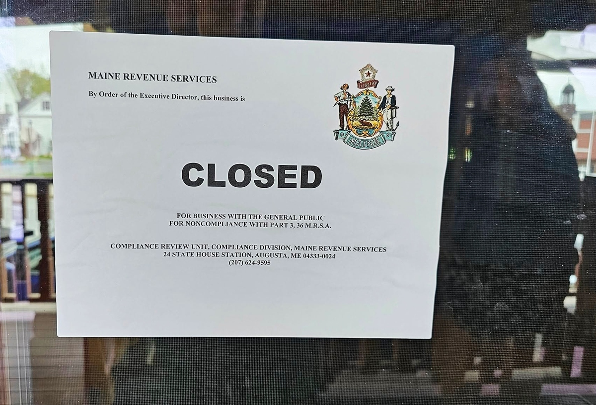 State shutters downtown Ellsworth restaurant