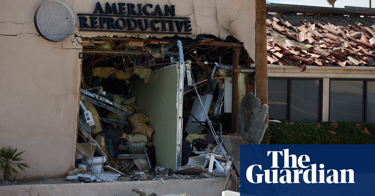 Suspect identified in ‘intentional’ explosion at Palm Springs fertility clinic | US crime