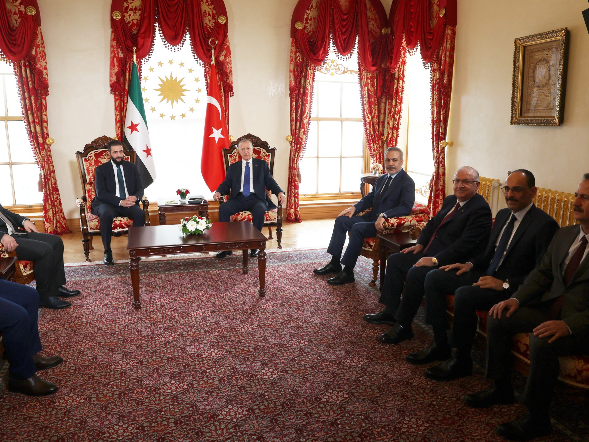 Syria’s al-Sharaa meets Erdogan in Turkiye as sanctions lifted | Syria's War News