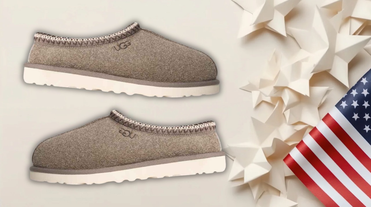 The Tasman Shaggy Suede reaches its lowest price at UGG for Memorial Day
