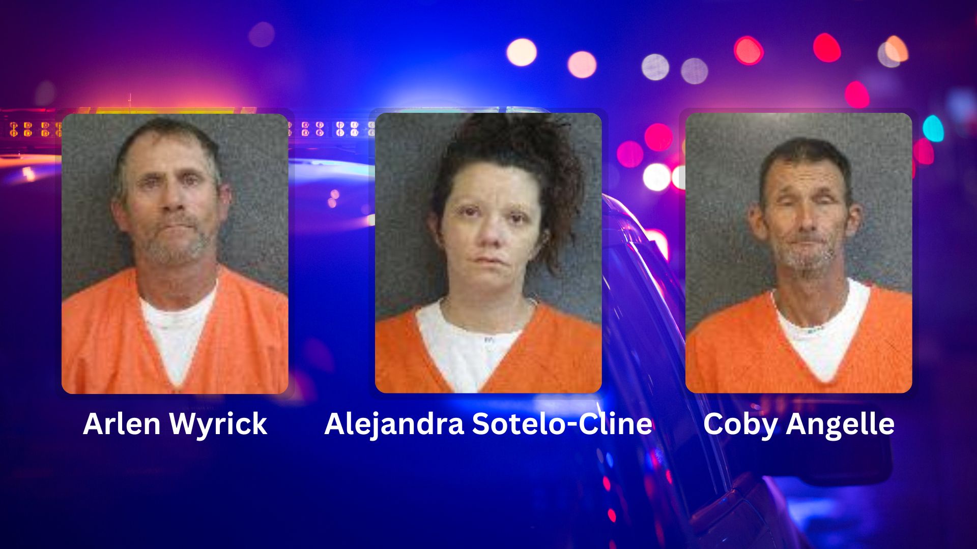 Three from Louisiana natives arrested after Gage County farmhouse burglary