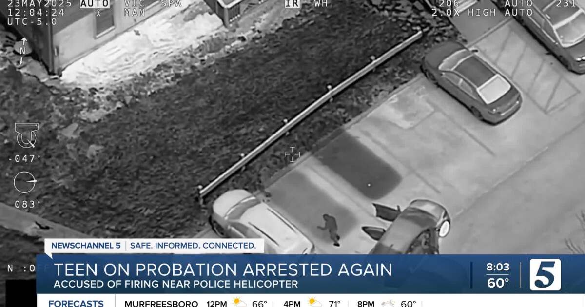 Three teenagers arrested after gun store burglary, wild police chase