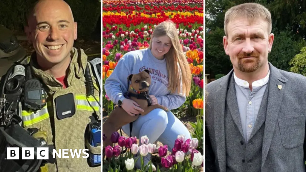 Town mourns firefighters and father lost in Bicester Motion fire
