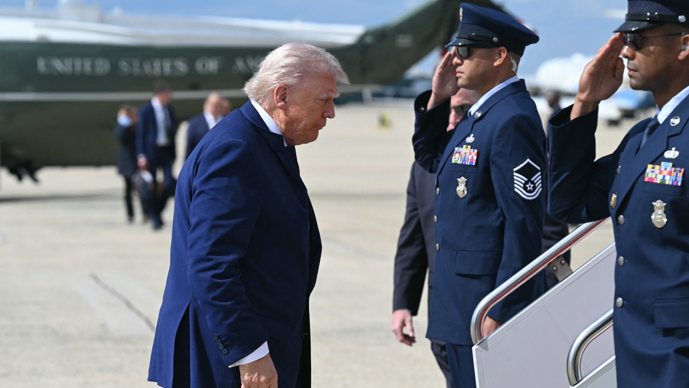 Trump shrinks National Security Council in major foreign policy shakeup : NPR