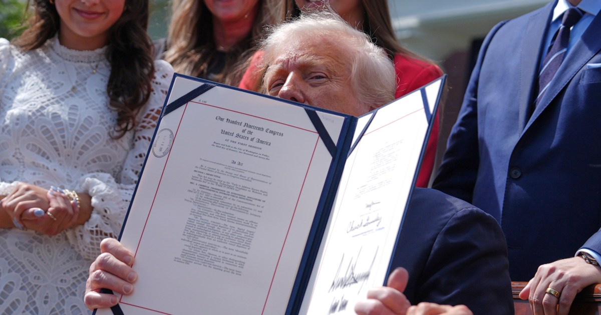 Trump signs bill outlawing ‘revenge porn’ | Technology News