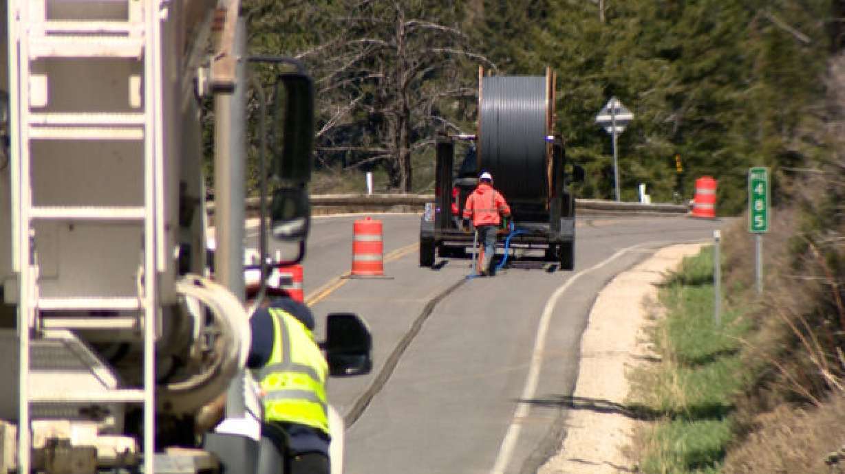 UDOT project to add safety features, cellphone tower access to Logan Canyon