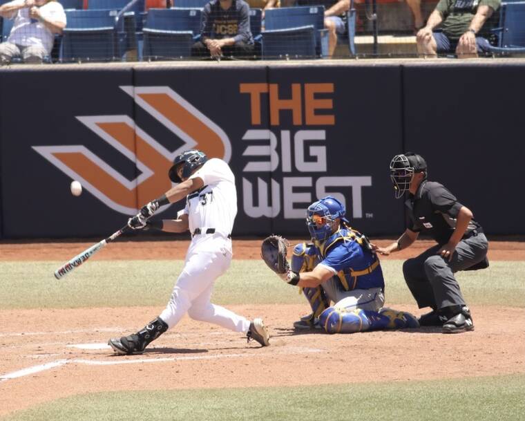 UH baseball team powers past UCSB to advance in the Big West Tournament