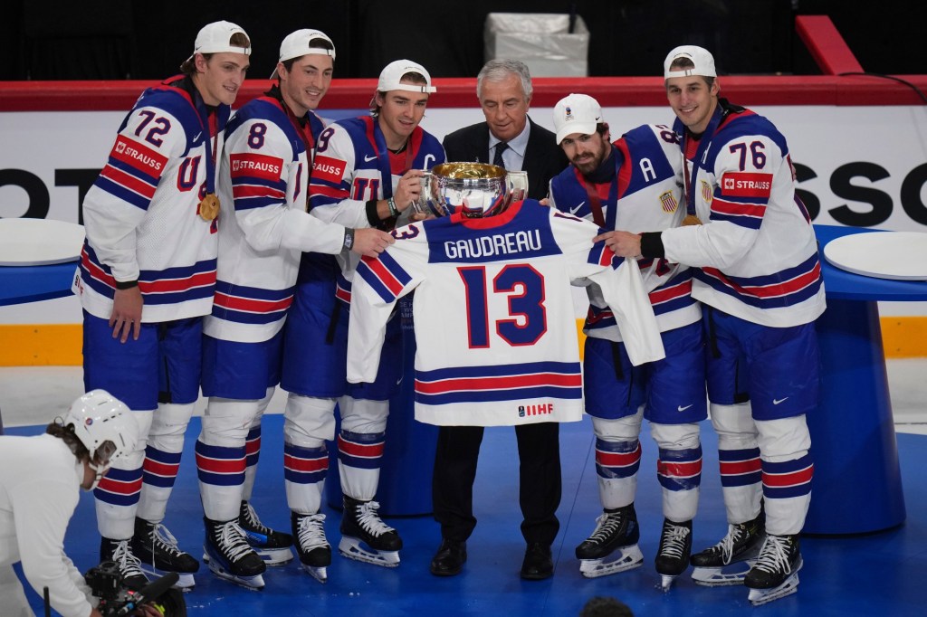 US wins ice hockey world championship gold