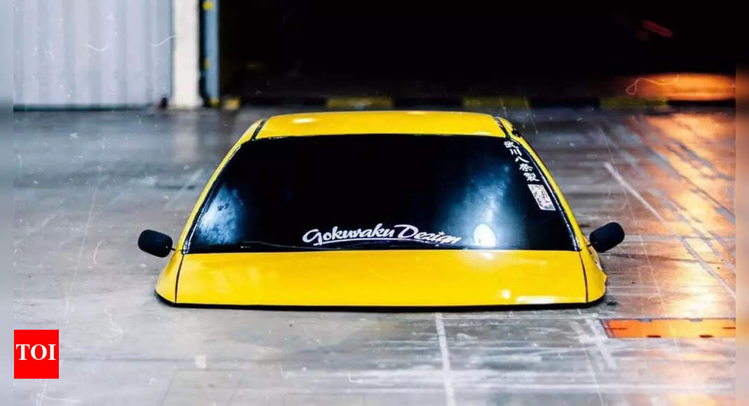 Viral: 'Where do you even sit?' World's lowest ‘banana peel’ car has people scratching their heads