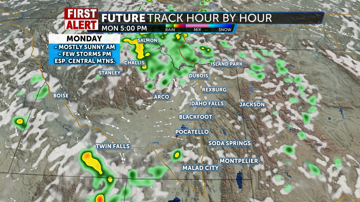 Warm, but pop-up showers possible - LocalNews8.com