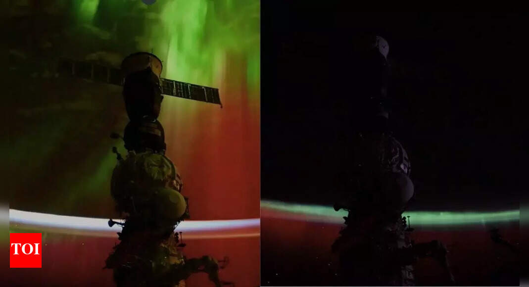 Watch | NASA astronaut captures rare Northern Lights aurora display over North America from the International Space Station |