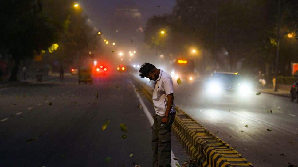 Weather Update: Dust Storm, Hailstorm Hit Delhi-NCR; Flights Affected, Power Cuts Reported | India News