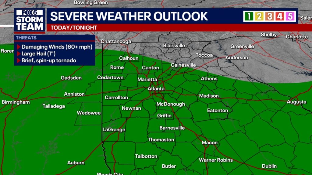 Weather alert: Another threat of strong to severe storms tonight ...