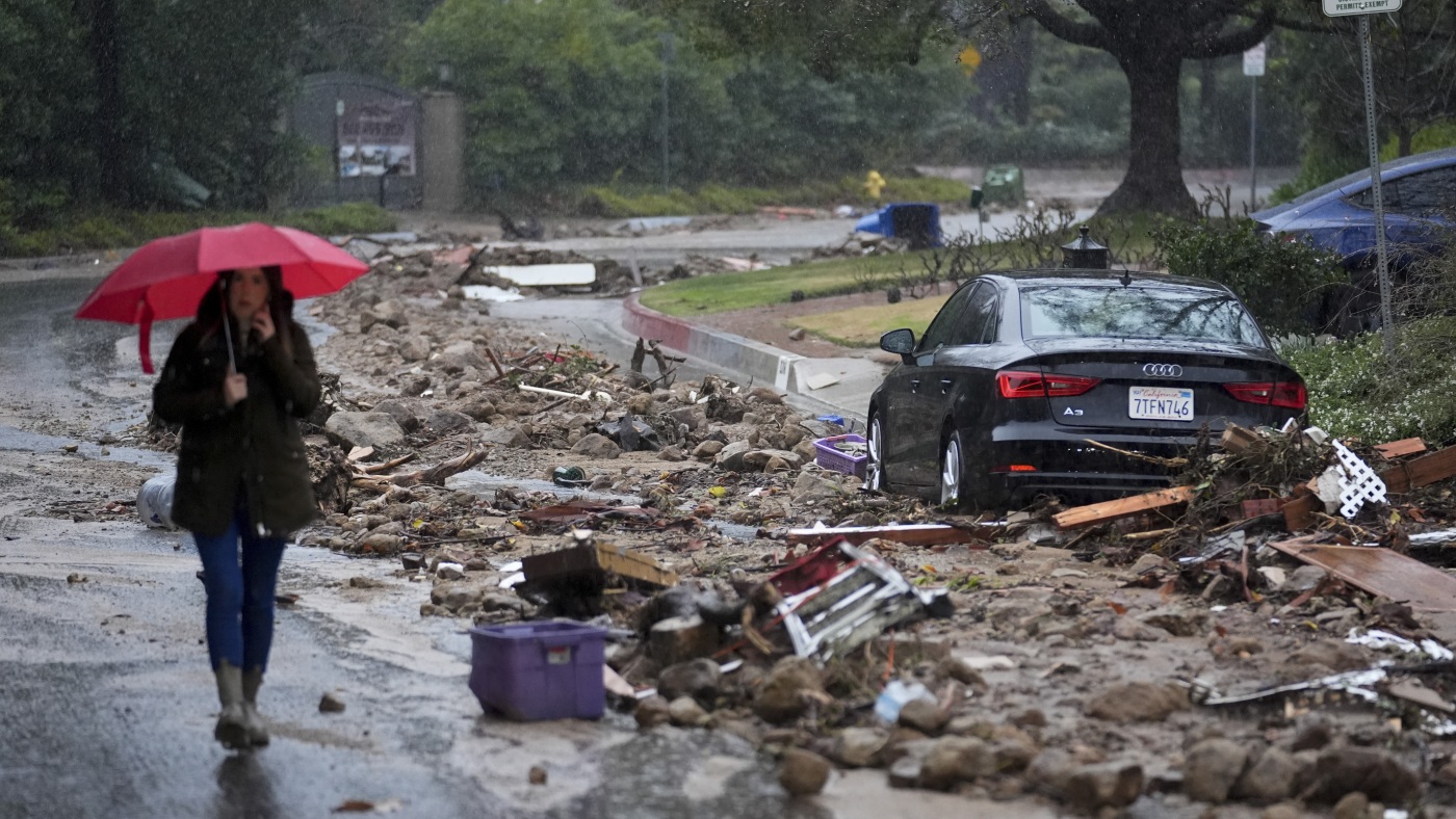 Where does information for a weather forecast come from? : NPR