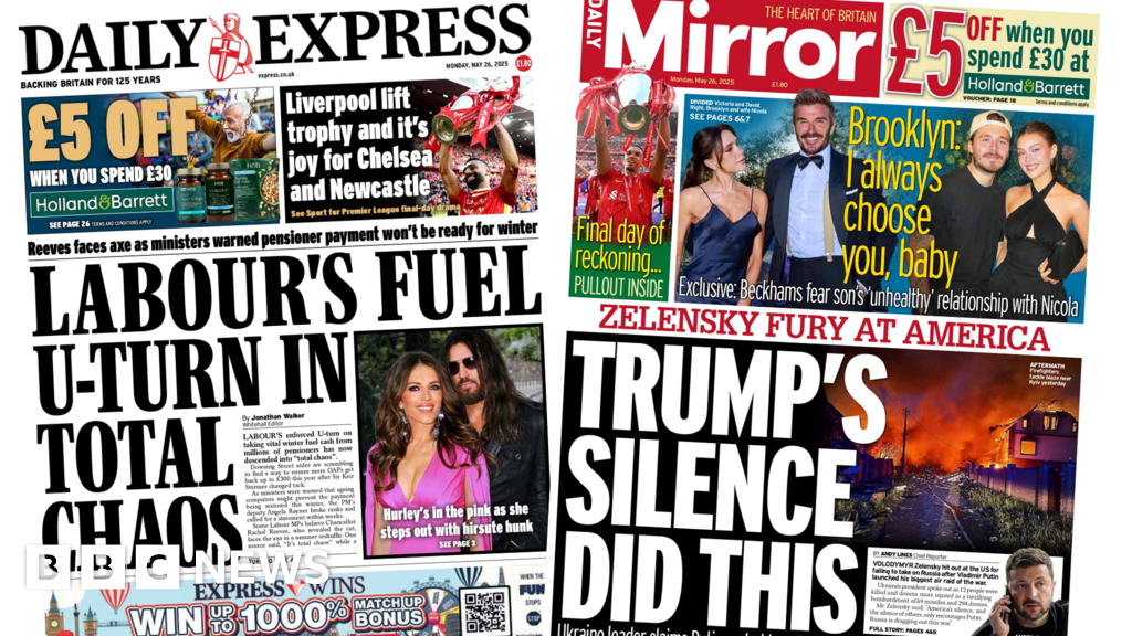 Winter fuel 'in total chaos', and Ukraine 'fury' at US