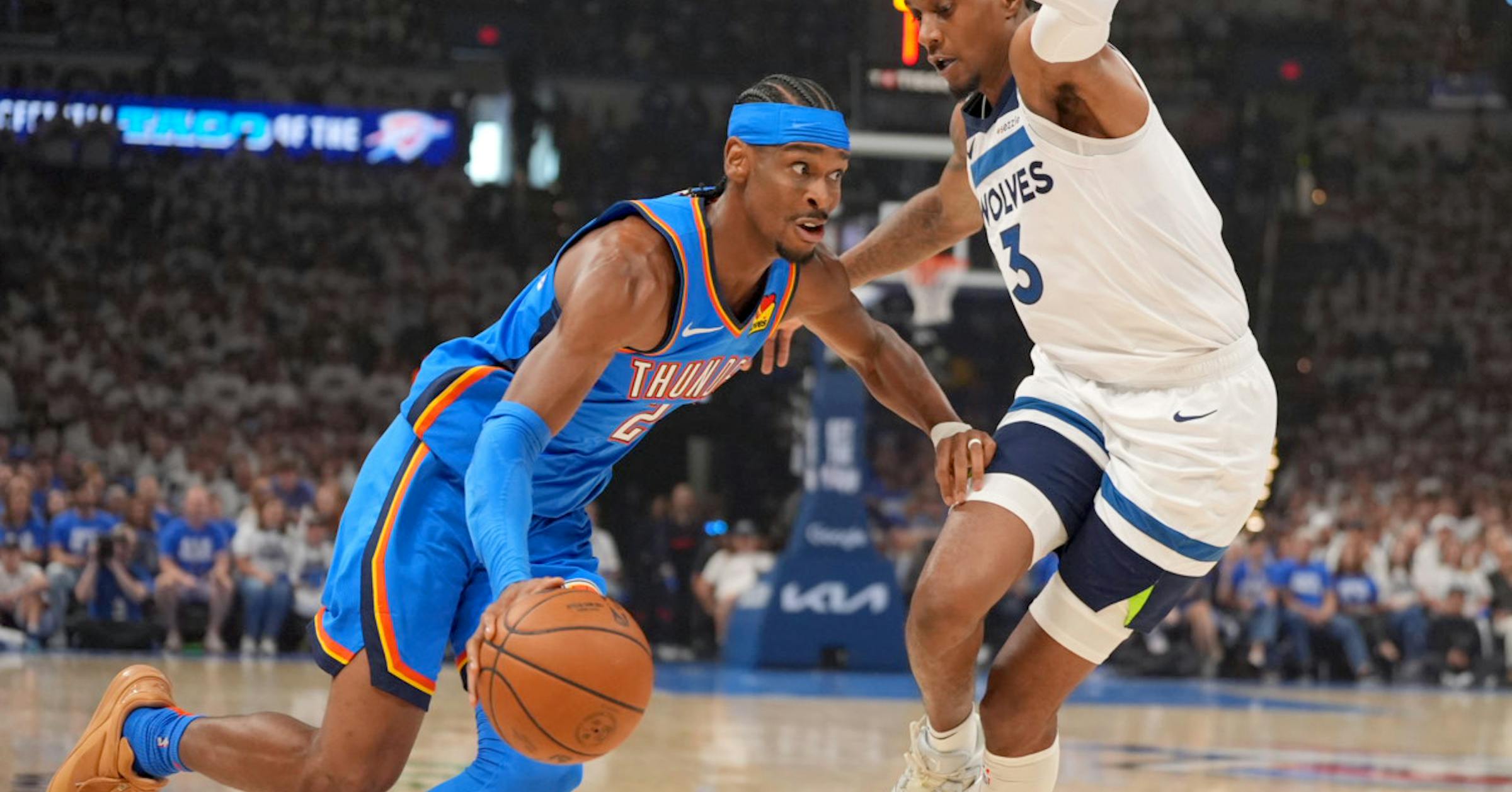 Wolves vs Thunder in Game 5 of Western Conference finals