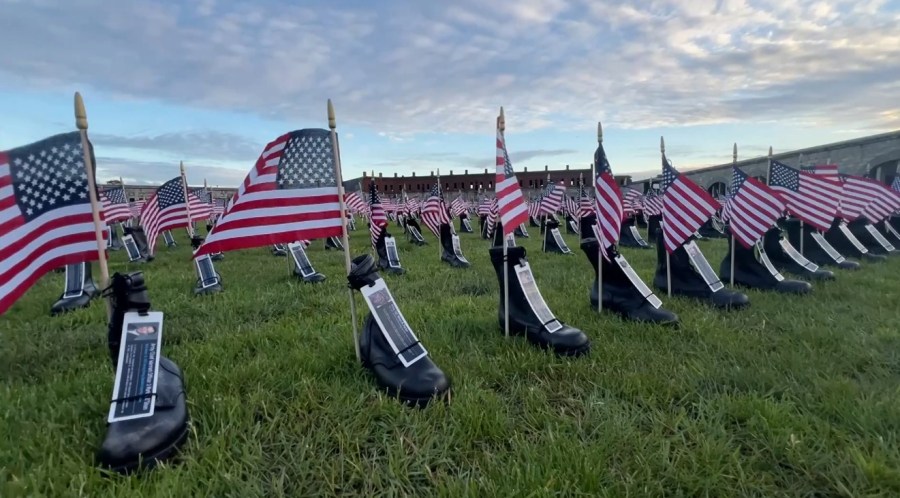‘Boots on the Ground’ memorial honors Rhode Island’s fallen heroes