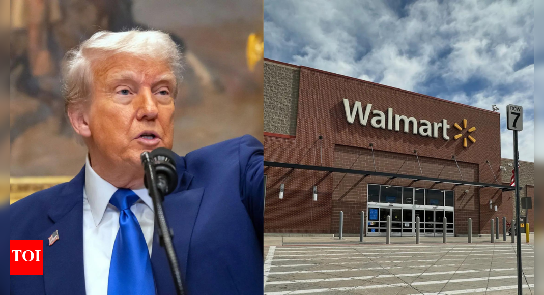 ‘Eat the tariffs’: Donald Trump scolds Walmart after retailer blames import taxes for price hikes