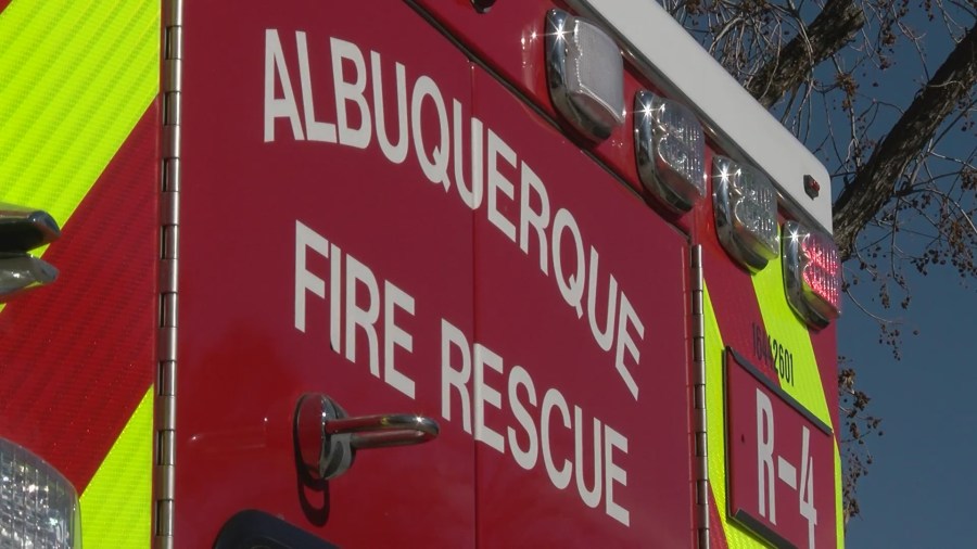 Albuquerque firefighters rescue dogs from mobile home fire