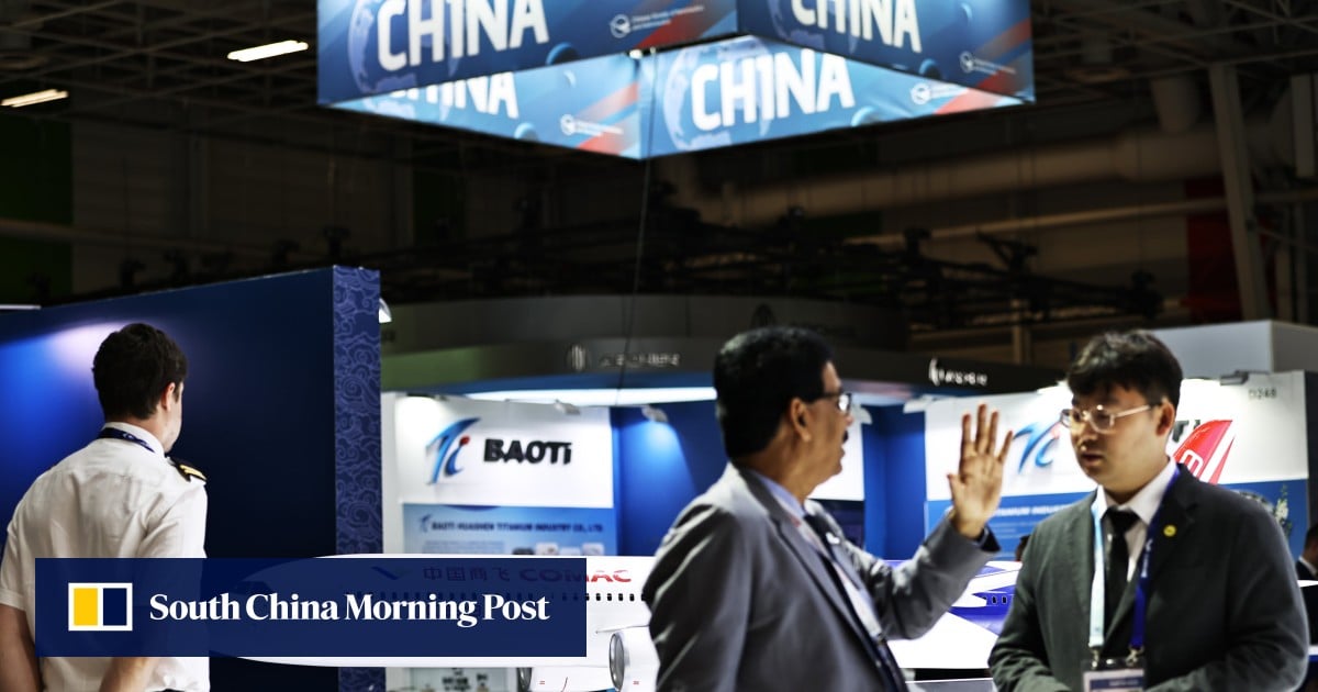At Paris Air Show, China’s aviation suppliers circle for a landing
