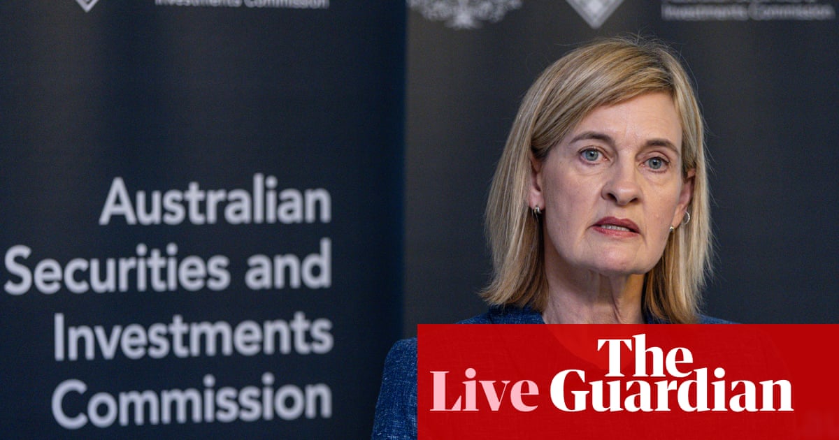 Australia news live: regulator ramps up enforcement on banks; magistrate to deliver jumping castle deaths decision | Australia news