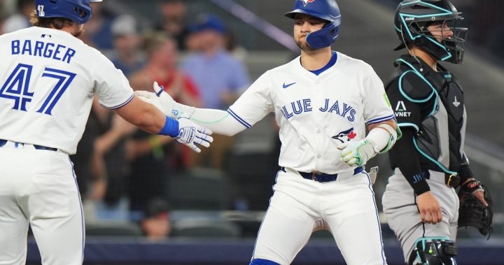 Bichette homers as Blue Jays dump Diamondbacks
