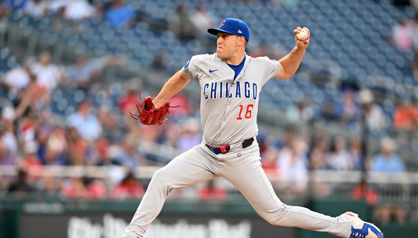 Cubs squander Matthew Boyd's deepest start since 2021 in 2-0 loss to Nationals