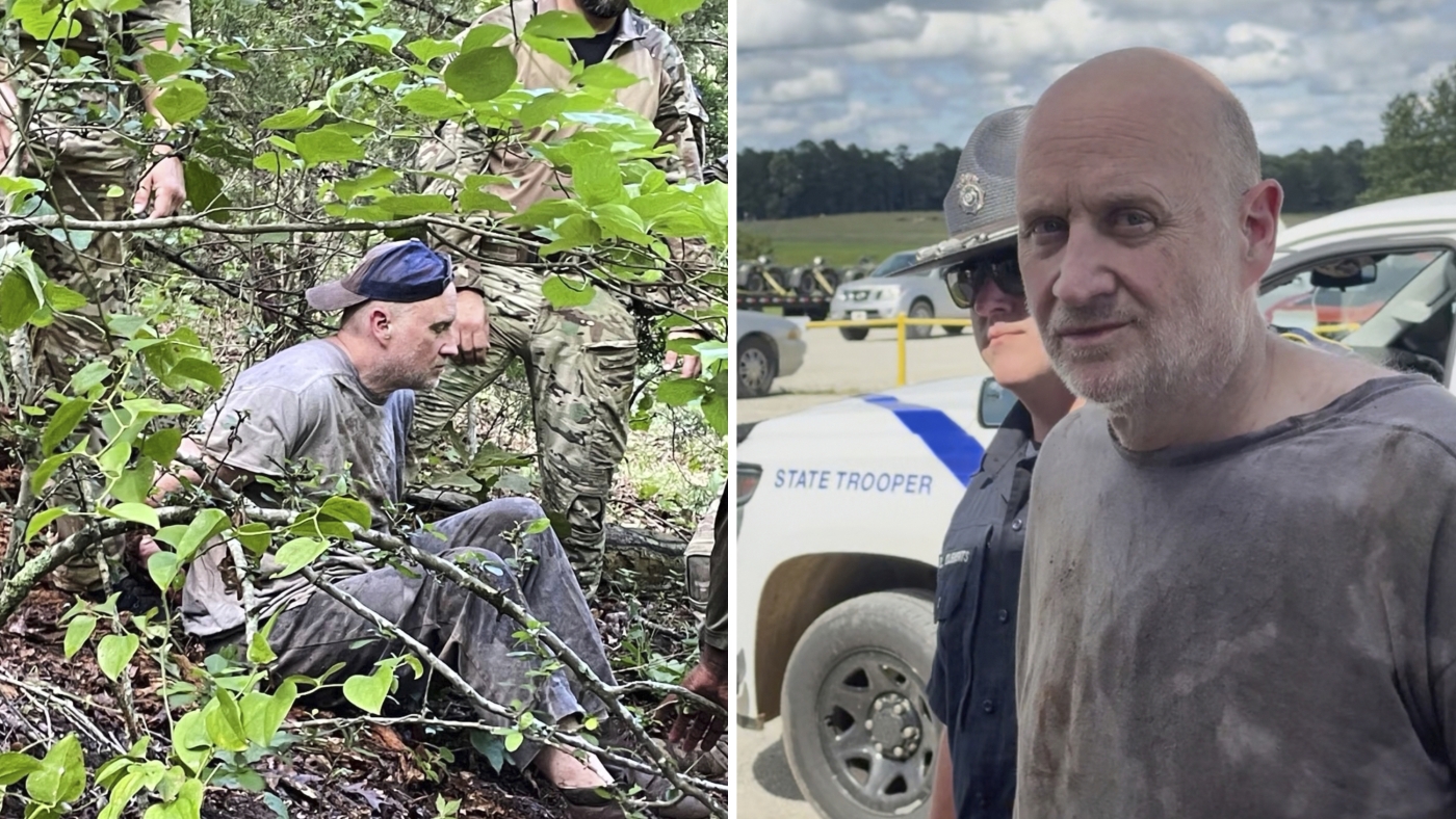 Ex-police chief who escaped from Arkansas prison captured : NPR