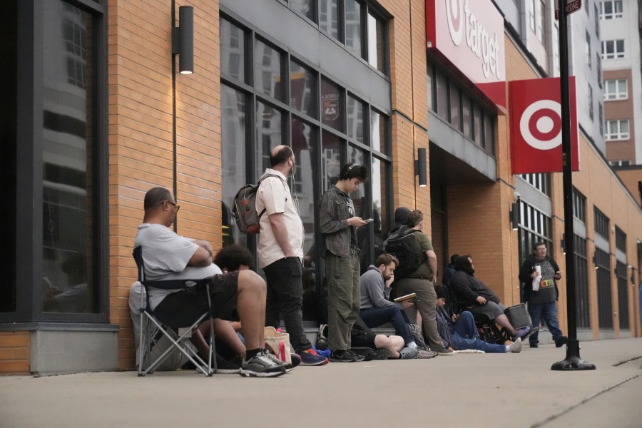 Fans get in line, long lines, for highly anticipated launch of the Nintendo Switch 2