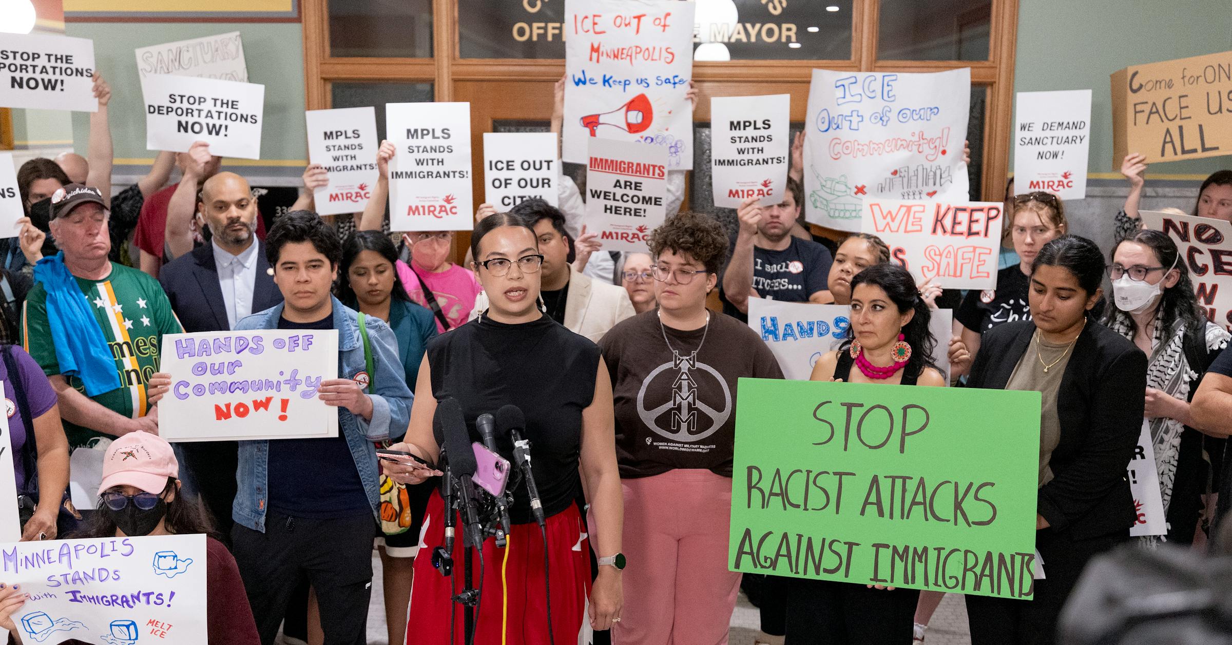 Federal raid in Minneapolis unified City Council against Trump, kinda