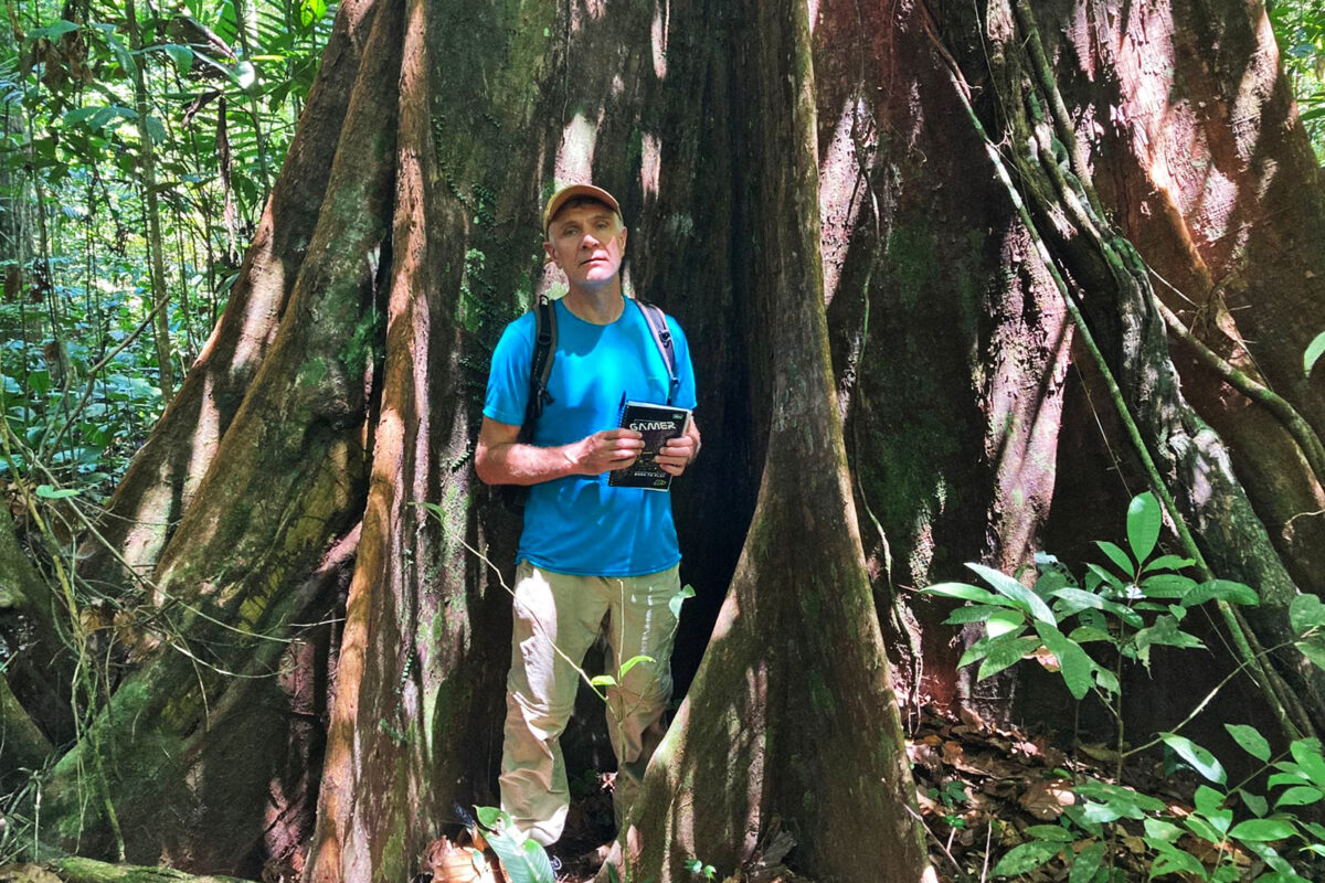 British journalist Dom Phillips on a 2022 trip to the Brazilian Amazon.
