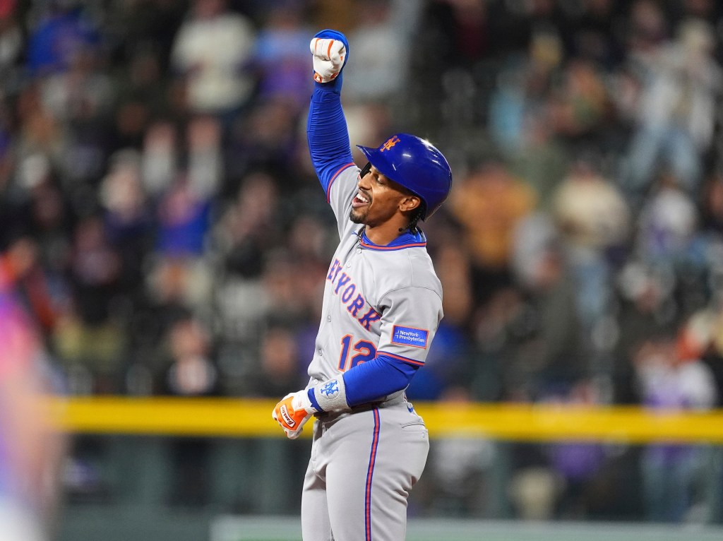 Francisco Lindor comes through with pinch-hit 2-run double to beat Rockies
