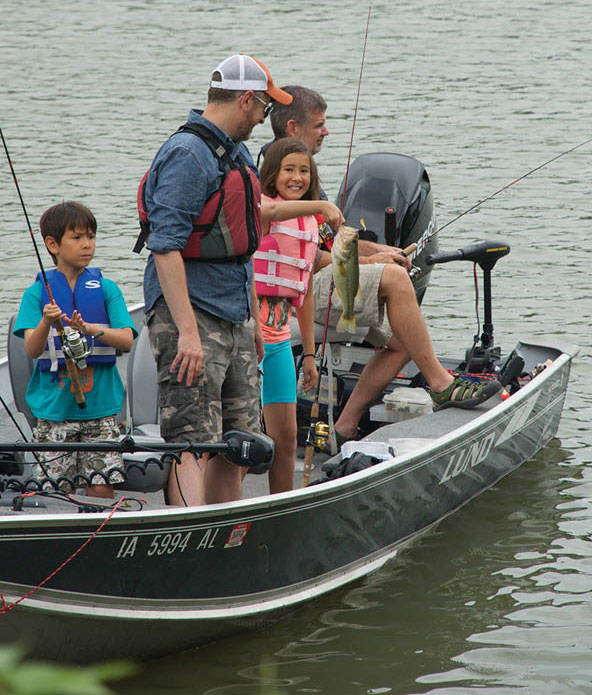 Grab the tackle box and plan an Iowa fishing weekend, no license needed