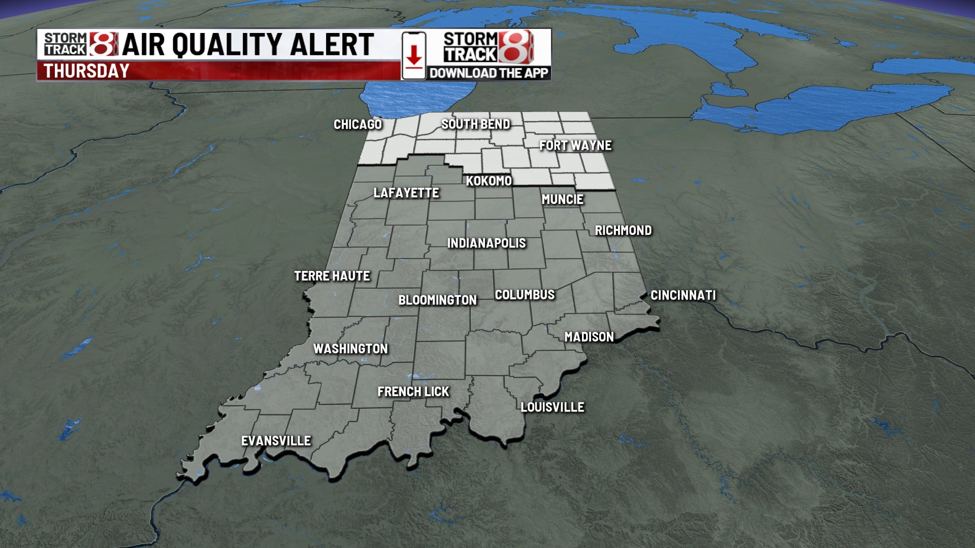 Health alert issued in Indiana over wildfire smoke from Canada - Indianapolis News | Indiana Weather | Indiana Traffic