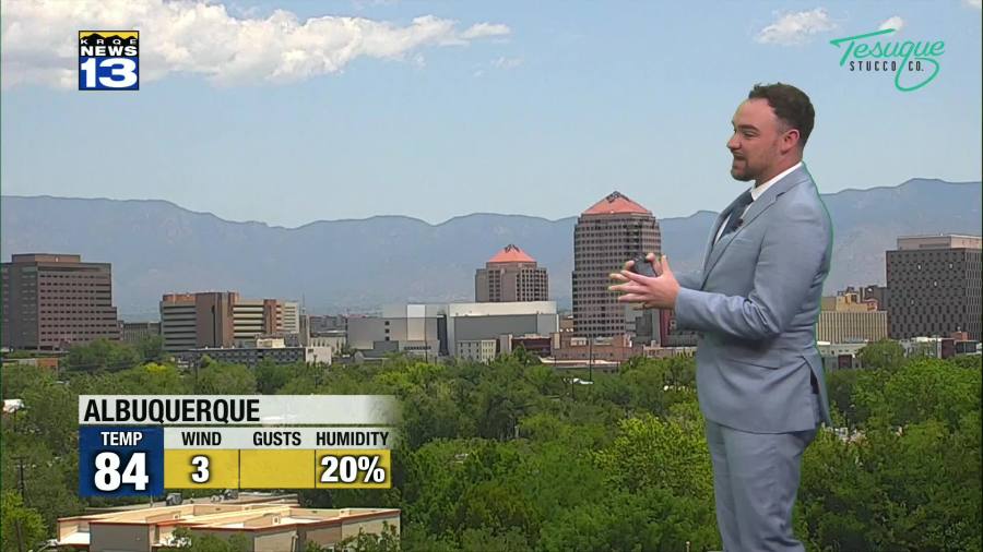 Hot and dry through the end of the week