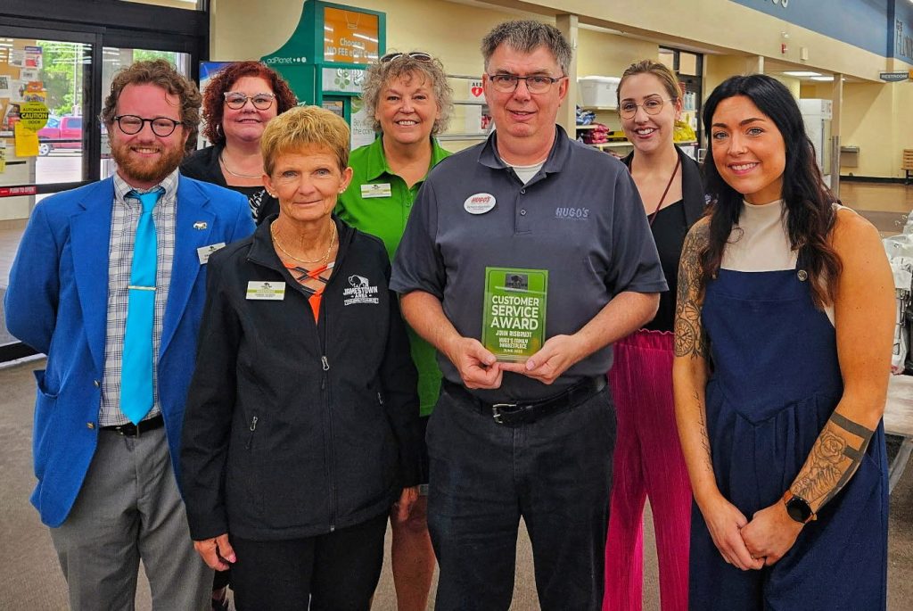John Risbrudt Receives Customer Service Award