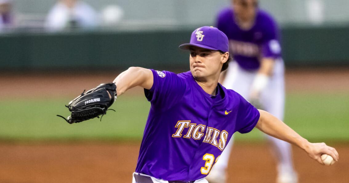 LSU ace pitcher Kade Anderson has early scare | LSU