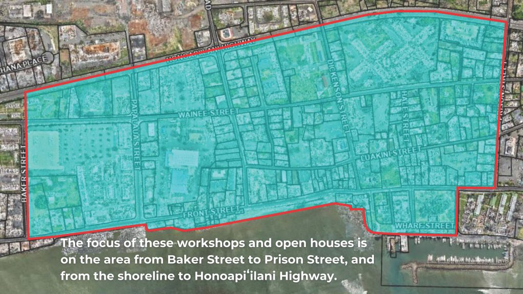 LahainaTown Action Committee to hold series of community workshops focused on rebuilding : Maui Now