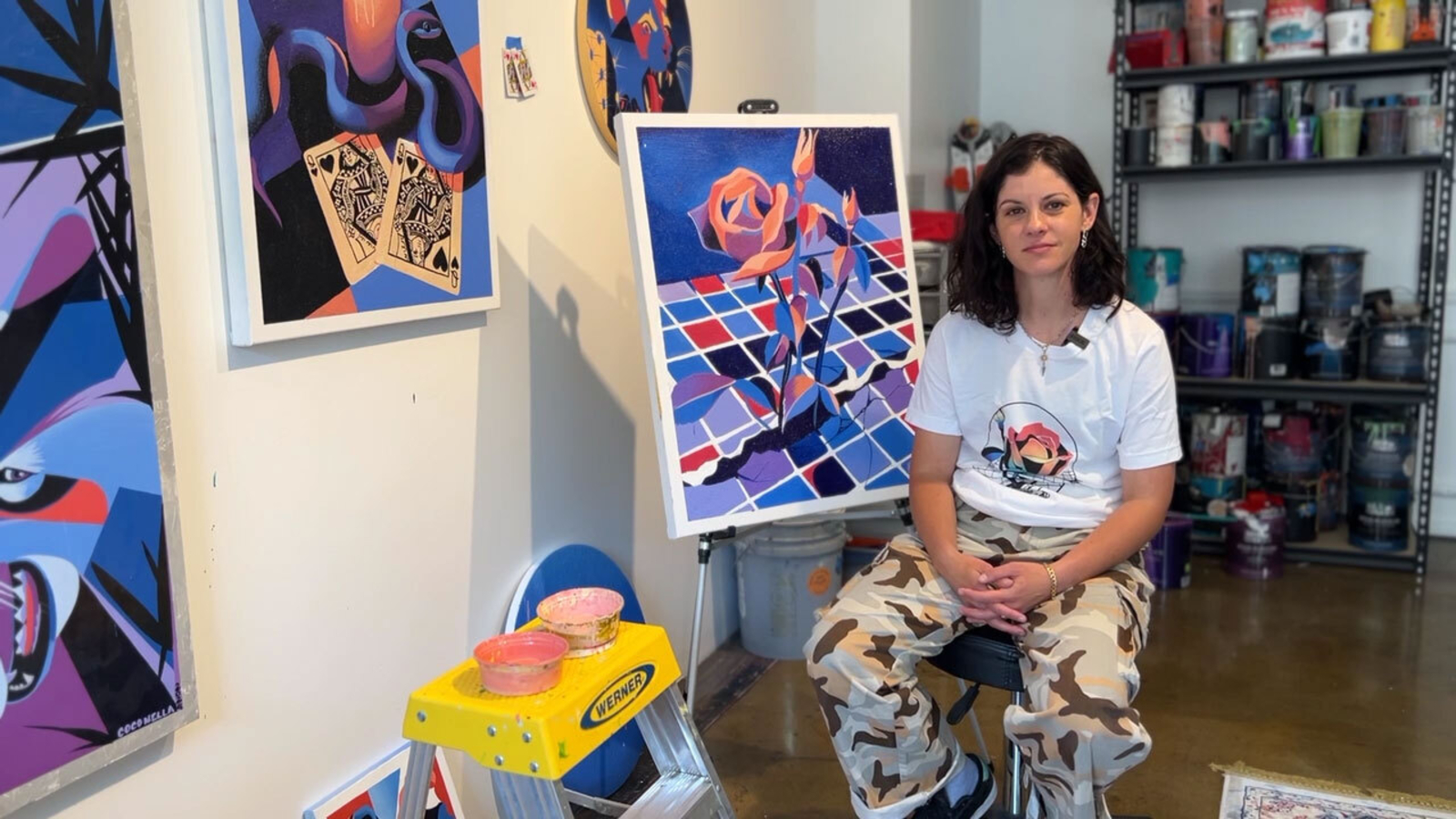 Local artist Coco Nella gives back to the community with Pride Month t-shirt design
