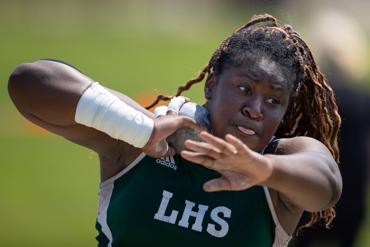 N.J. track and field Meet of Champions results, 2025: Girls shot put