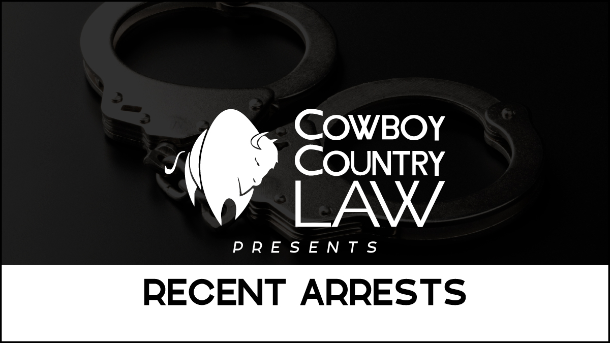 Natrona County Recent Arrests (6/10/25-6/11/25)
