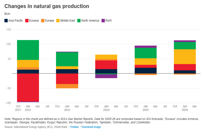 Natural gas markets: Price swings amid a shifting global landscape