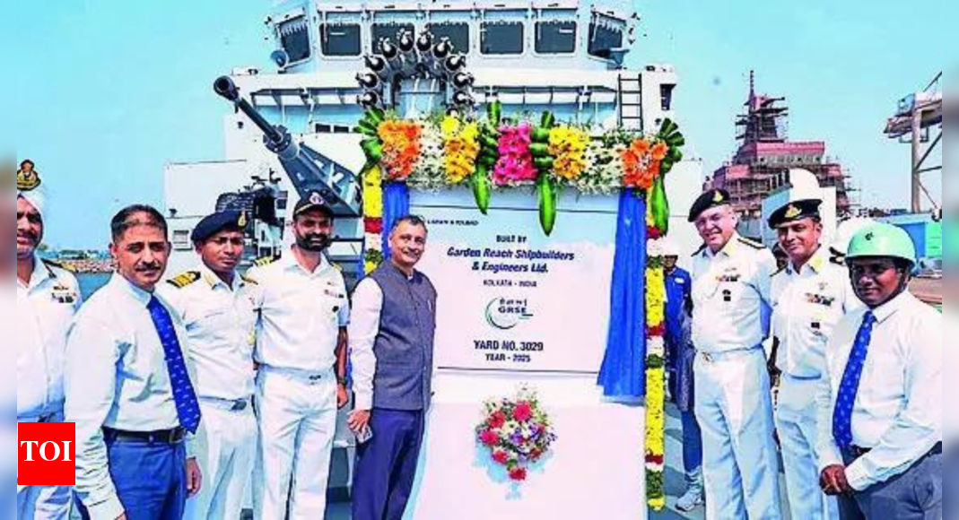 Navy set to induct 1st of 16 desi shallow water craft on June 18 | India News
