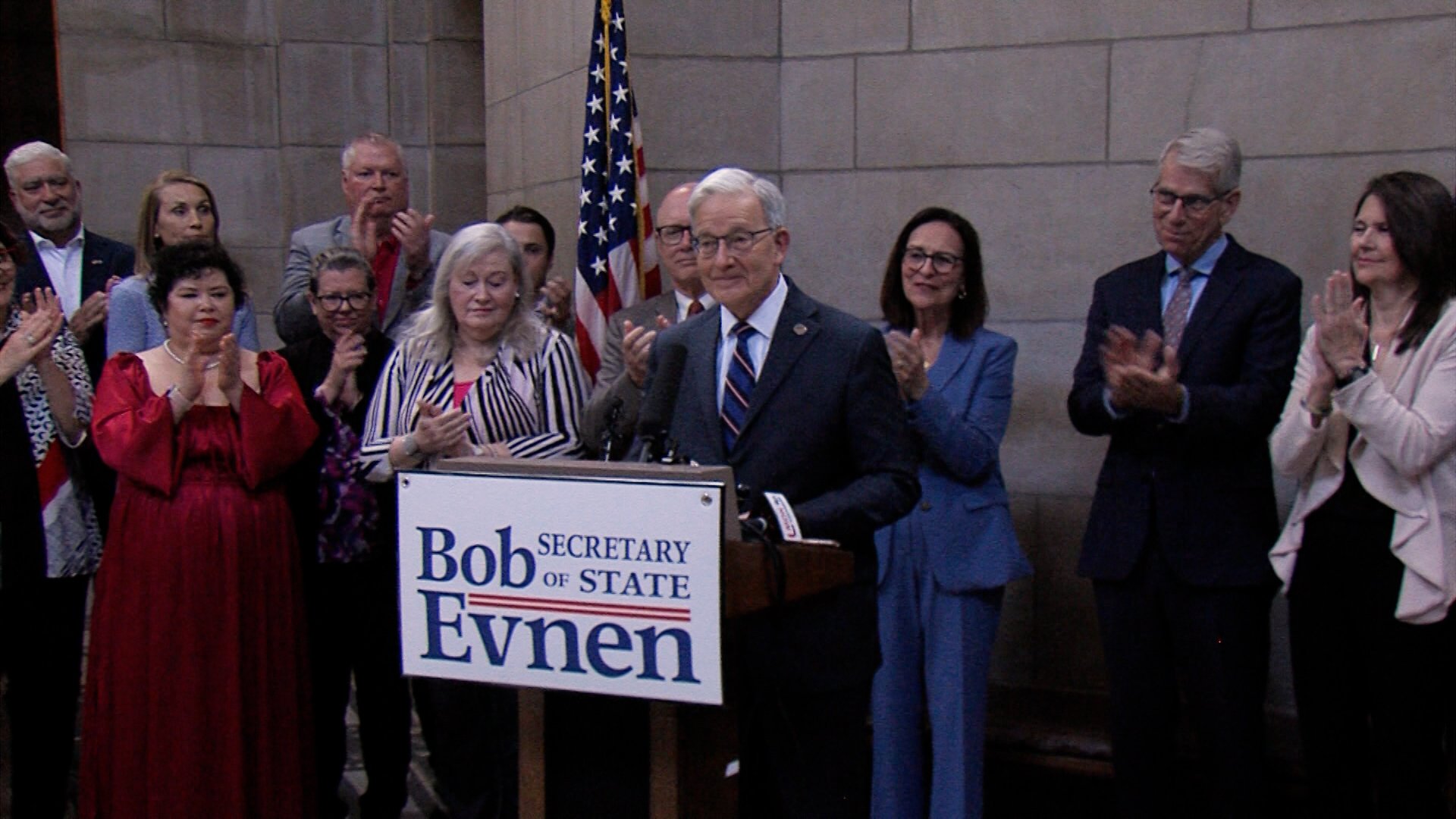 Nebraska Secretary of State Bob Evnen launches reelection campaign