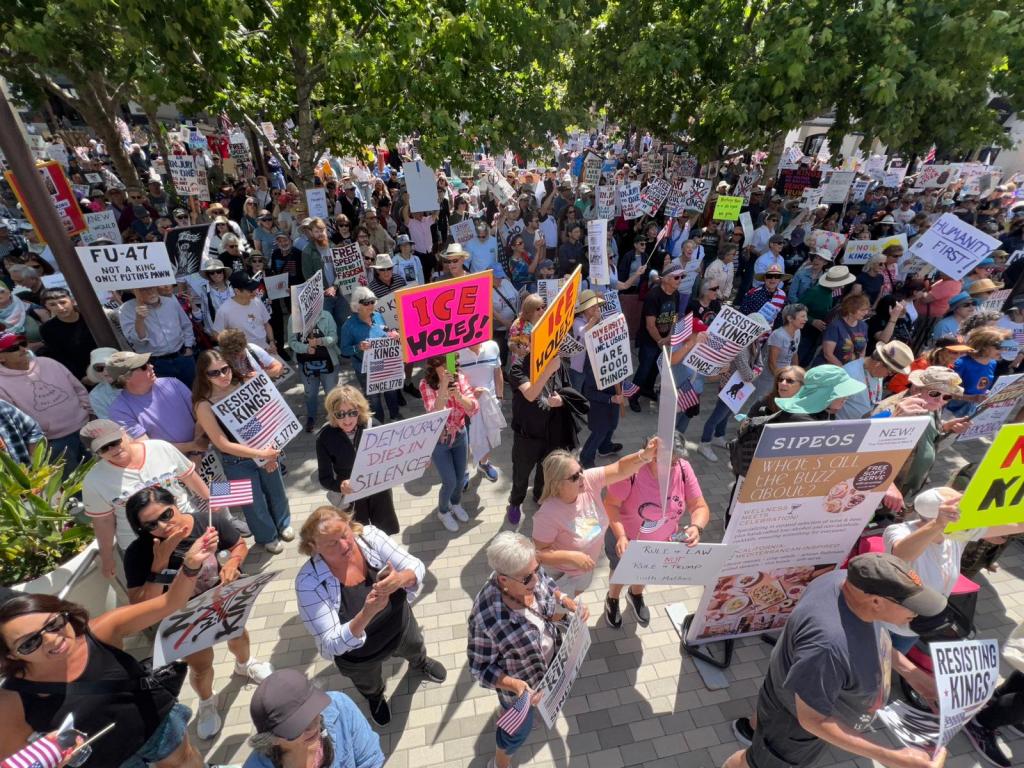 No Kings protests against Trump kick off around the Bay Area on Saturday