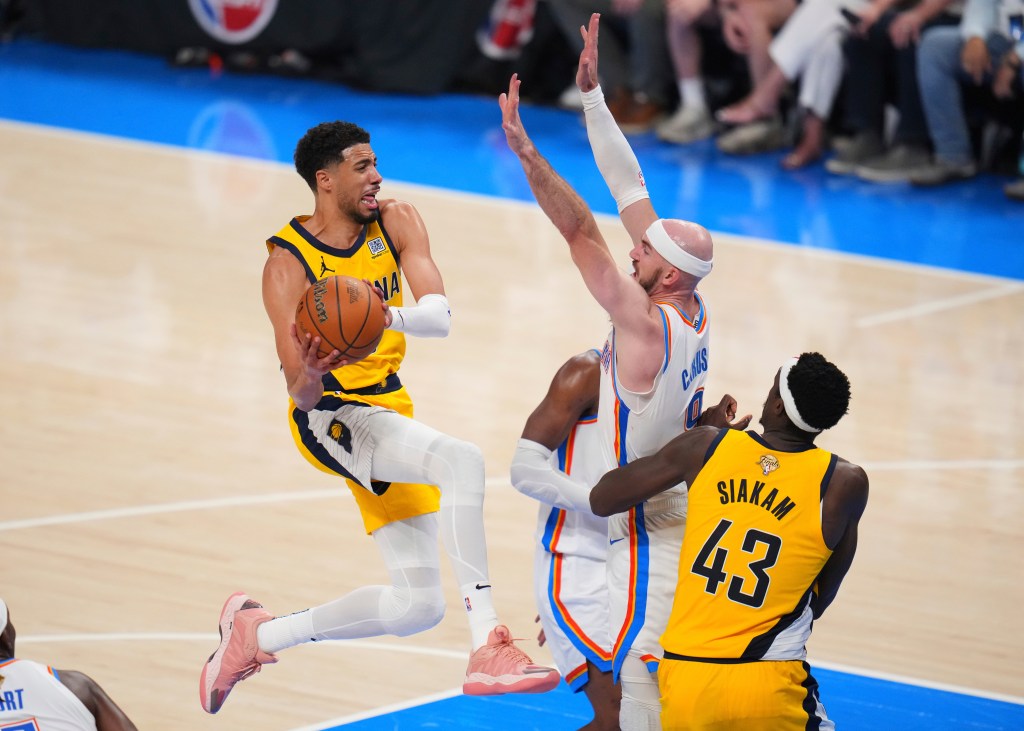 Pacers stun Thunder in Game 1 of NBA Finals