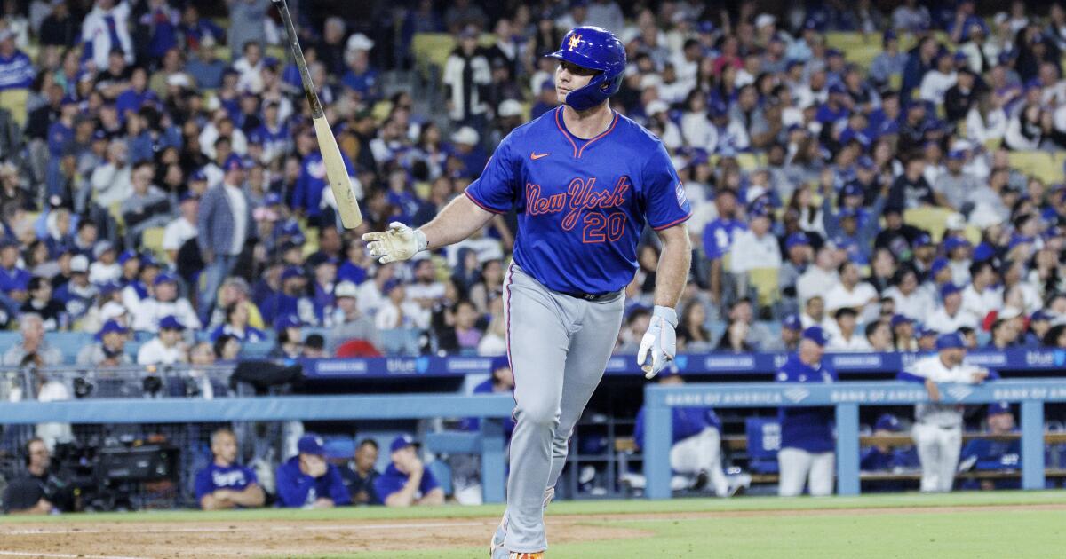 Pitching is the culprit again as Dodgers lose to Mets
