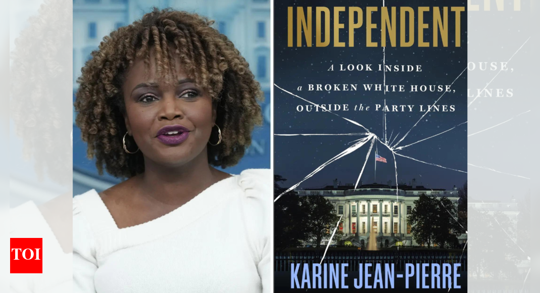 Political shift: Karine Jean-Pierre quits Democratic Party; Biden-era press secretary’s memoir to detail ‘broken' White House, says publisher