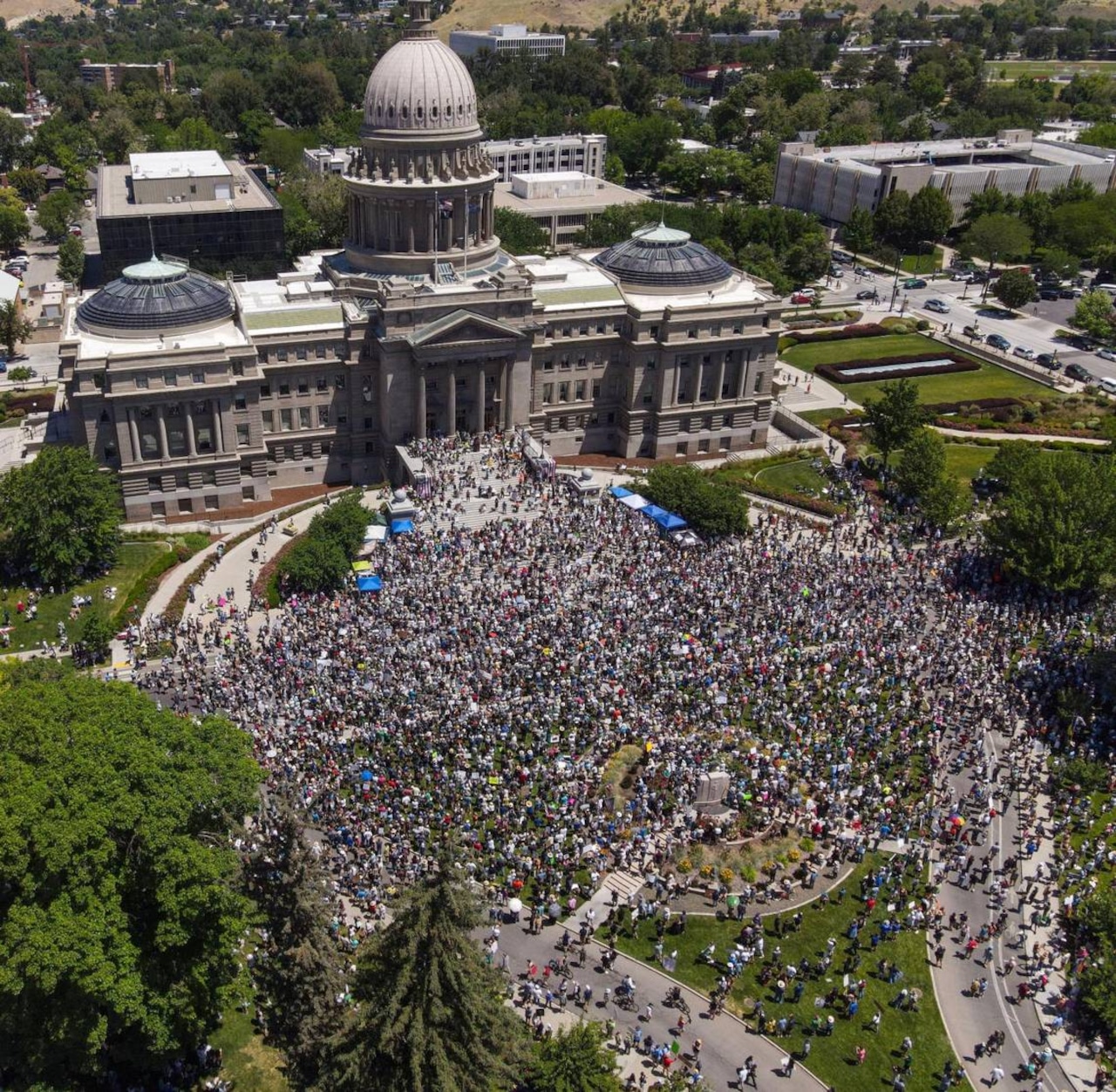 Portland, Boise and other Northwest cities see large protests again Donald Trump